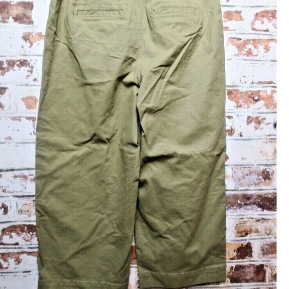 A New Day Wide Cotton Blend Leg High Rise Cropped Pants - Picture 7 of 10